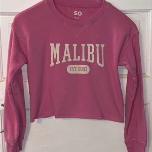 SO Vibrant Pink Sweatshirt